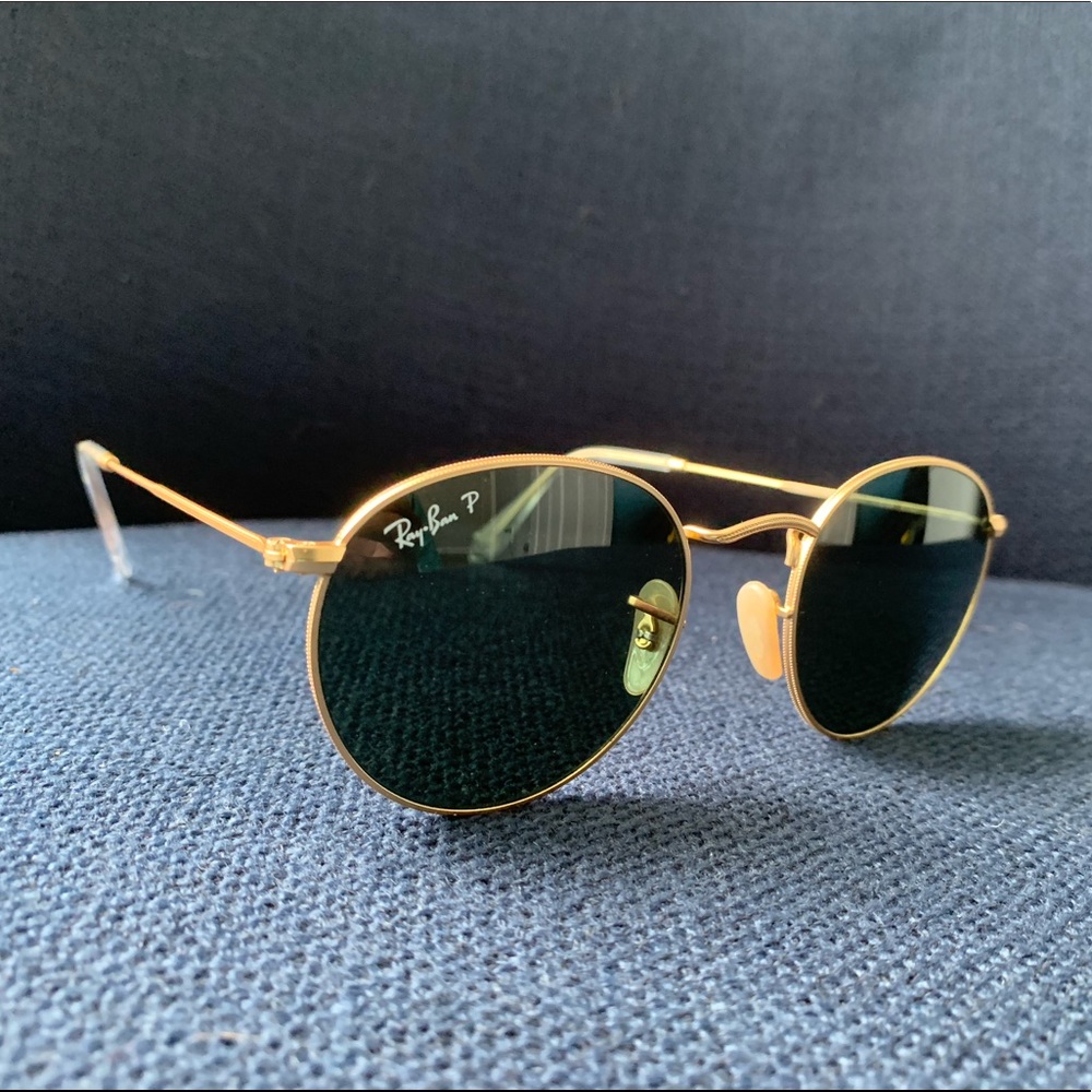 Ray bans round metal